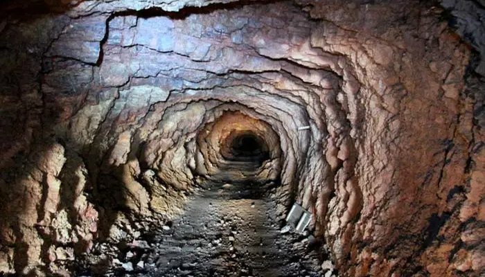 Labor subterránea del proyecto de Taltal